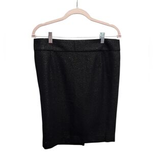 J.Crew Wool Blend Shimmer Pencil Skirt